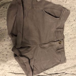 Grey American Eagle Super Stretch Shorts